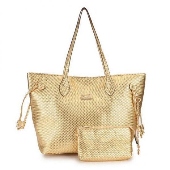 Coach City Knitted Medium Gold Totes DZN Coach City Knitted Medium Gold Totes DZN